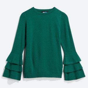 ALICE BLUE Noe Ruffle Sleeve Pullover